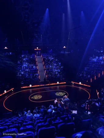 Troubadour Canary Wharf Theatre District 9 P23 view from seat photo