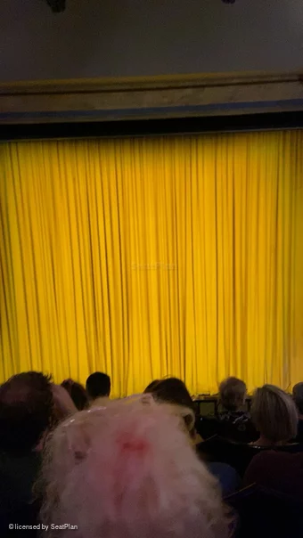 Fortune Theatre Dress Circle E9 view from seat photo