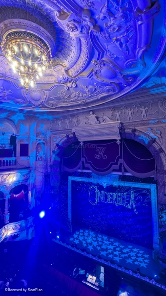 Richmond Theatre Upper Circle A1 view from seat photo
