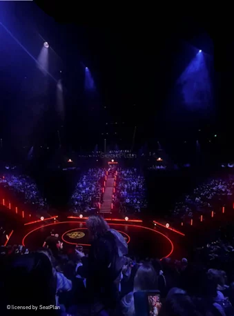 Canary Wharf Theatre District 4 P62 view from seat photo