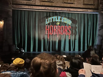 Westside Theatre Orchestra F109 view from seat photo