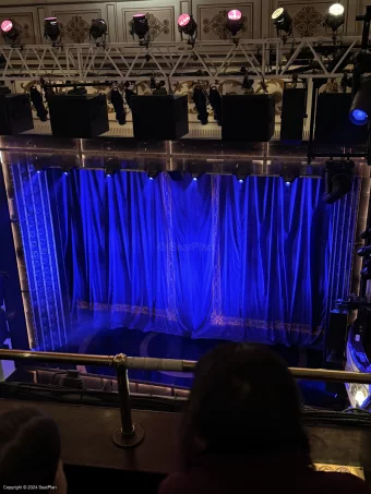 Vaudeville Theatre Upper Circle B16 view from seat photo