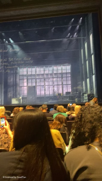 Prince Edward Theatre Stalls H12 view from seat photo