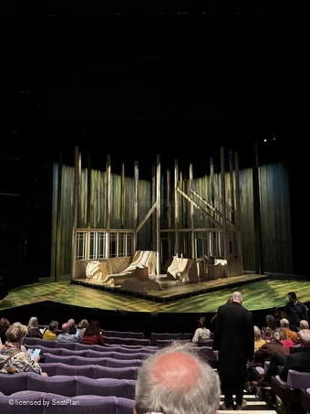 National Theatre - Olivier Stalls M31 view from seat photo