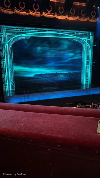 London Coliseum Dress Circle A51 view from seat photo