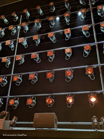 Shaftesbury Theatre Stalls B12 view from seat photo