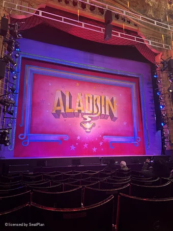 Hackney Empire Stalls I23 view from seat photo