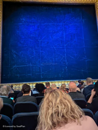 Theatre Royal Haymarket Stalls H13 view from seat photo