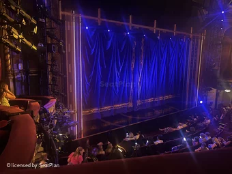 Lena Horne Theatre Front Mezzanine A19 view from seat photo