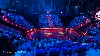 Troubadour Canary Wharf Theatre District 5 H72 view from seat photo