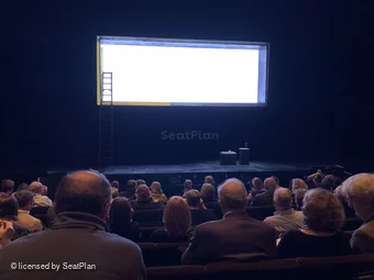 Barbican Theatre Stalls H24 view from seat photo