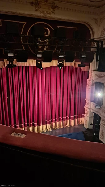 Garrick Theatre Grand Circle B18 view from seat photo