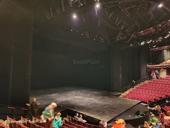 Vivian Beaumont Theater Orchestra O106 view from seat photo