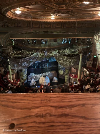 His Majesty's Theatre Balcony A24 view from seat photo