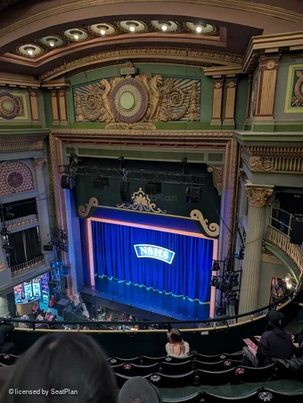 Opera House Manchester Gallery G6 view from seat photo