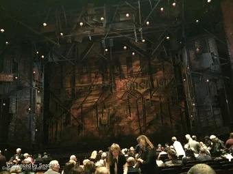 Prince Edward Theatre Stalls R15 view from seat photo