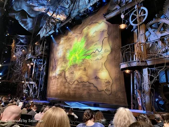 Gershwin Theatre Orchestra D18 view from seat photo