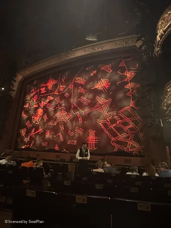 Lyceum Theatre Stalls H14 view from seat photo
