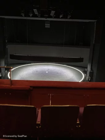 Prince Edward Theatre Dress Circle C15 view from seat photo