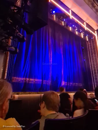Vaudeville Theatre Stalls B1 view from seat photo