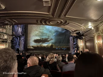 Sondheim Theatre Stalls P4 view from seat photo