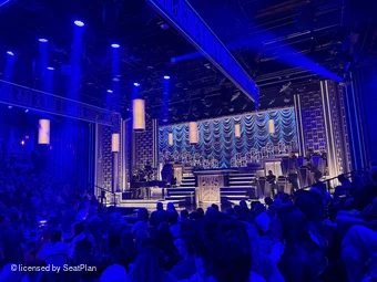 Circle in the Square Theatre Orchestra C206 view from seat photo