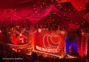 Al Hirschfeld Theatre Mezzanine M22 view from seat photo