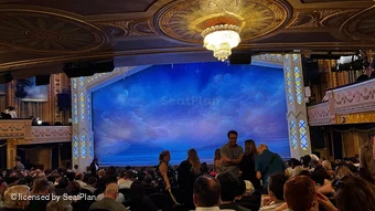 Eugene O'Neill Theatre Orchestra R2 view from seat photo