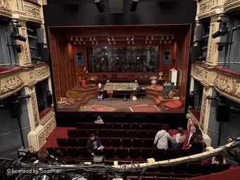 Duke of York's Theatre Royal Circle B13 view from seat photo