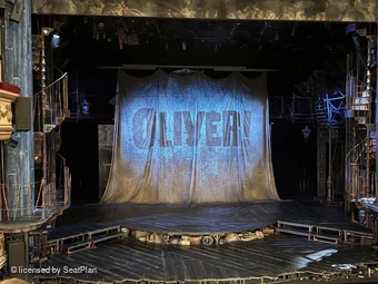 Gielgud Theatre Dress Circle B20 view from seat photo