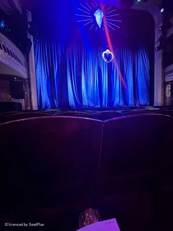 Criterion Theatre Stalls F17 view from seat photo