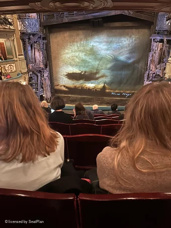 Sondheim Theatre Dress Circle G9 view from seat photo