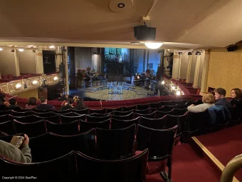 Lyric Theatre Dress Circle H9 view from seat photo