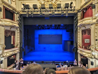 Noel Coward Theatre Royal Circle D13 view from seat photo