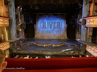 Gielgud Theatre Dress Circle B16 view from seat photo