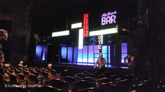 Studio 54 Theatre Orchestra H8 view from seat photo