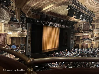 Winter Garden Theatre Mezzanine A37 view from seat photo