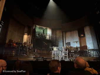 Lyric Theatre Stalls F16 view from seat photo