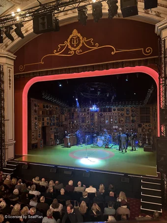 New Wimbledon Theatre Dress Circle A5 view from seat photo