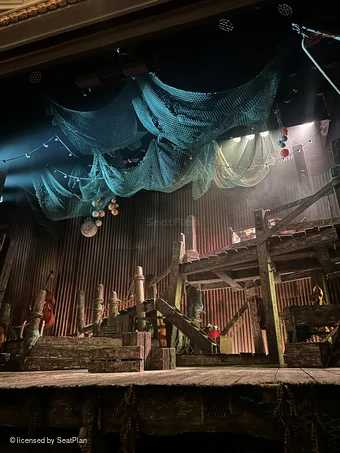 Ambassadors Theatre Stalls C3 view from seat photo