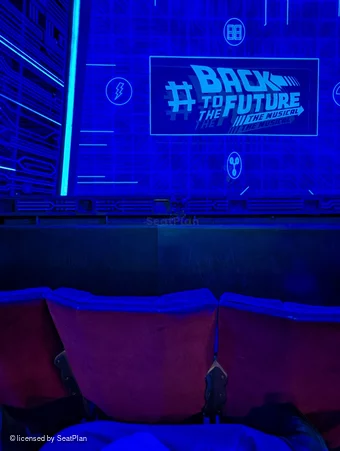 Adelphi Theatre Stalls B21 view from seat photo