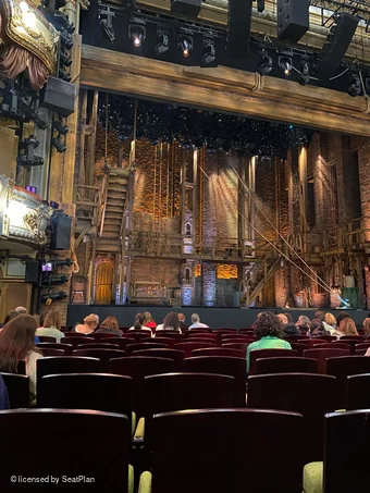 Victoria Palace Theatre Stalls L35 view from seat photo