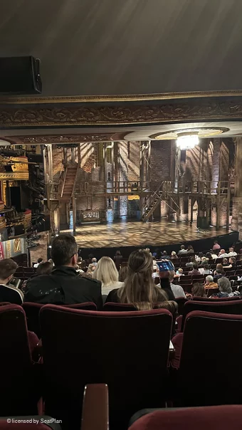 Richard Rodgers Theatre Orchestra T17 view from seat photo