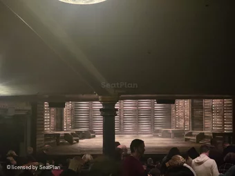 Harold Pinter Theatre Stalls U17 view from seat photo