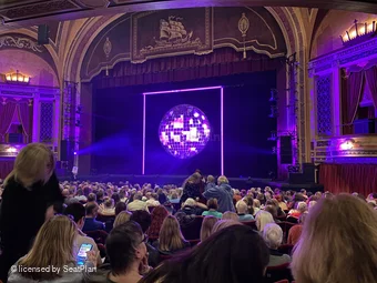 Liverpool Empire Stalls O14 view from seat photo