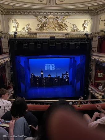 Noel Coward Theatre Grand Circle C16 view from seat photo