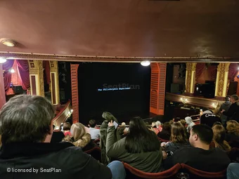 Phoenix Theatre Dress Circle J28 view from seat photo
