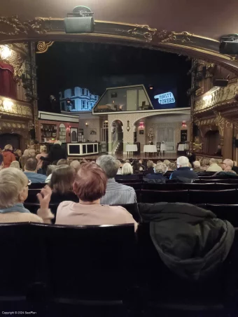 Apollo Theatre Stalls T8 view from seat photo