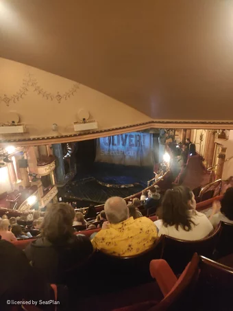 Gielgud Theatre Grand Circle J3 view from seat photo