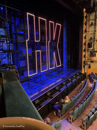 Shubert Theatre Mezzanine Box B1 view from seat photo